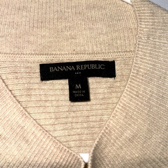 Banana Republic cream dress with extra cropped top sweater - Picture 5 of 5